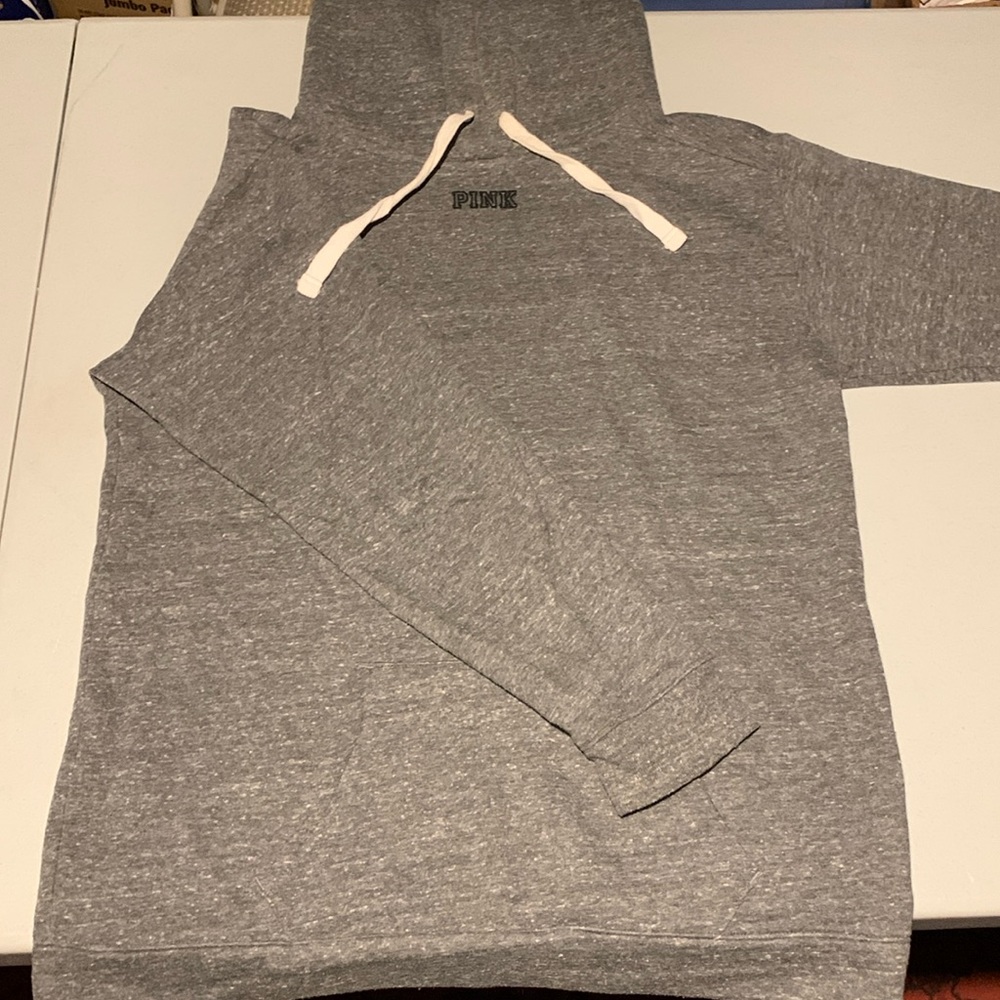 PINK pullover fleece sweatshirt